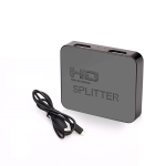 Splitter Compatible con 4K, 1 a 2 HDMI, HDTV, DVD, PS3, Xbox