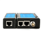 Probador de Cable de Red RJ45, CAT5, CAT6 y Cable Telefónico RJ11, Color Negro/Celeste, KS-4160 - Image 4