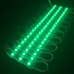 Módulo de 3 Led Impermeable 2835, 1.5W 12VDC, Color Verde - Image 2