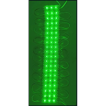 Módulo de 3 Led 2835, 1.5W 12VDC, Color Verde - Image 2