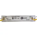 Módulo de 3 Led Impermeable 2835, 1.5W 12VDC, Color Amarillo