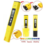 Medidor Digital de PH de Agua con Rango de Medición de 0.00-14.00 + 2 Sobres de Solución para Calibración, Color Amarillo - Image 7