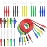Kit de Cables para Multímetro Tipo Banana + Conectores, P1920B