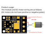 Controlador de Velocidad de Motores 5VDC-16VDC, 10A - Image 4