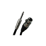 Cable para Micrófono, XLR Hembra a Plug 1/4 Mono, 10 mts, EXT-20170