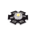 Led SMD 1W, 3.4-3.8VDC con Disipador de Calor, Color Blanco Frío