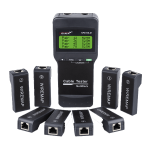 Probador de Longitud de Cable de Red RJ45, Cat5, Cat6, 5E, 6E y Punto de Ruptura, NF-8108-M