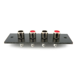 Terminal de 4 RCA Hembra para Chasis Audio - Image 2