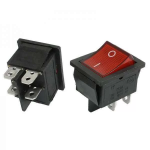Switch de Balancín de 4 Pines con Luz, ON-OFF, 125VAC 20A – 250VAC 15A - Image 2