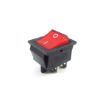 Switch de Balancín de 4 Pines con Luz, ON-OFF, 125VAC 20A – 250VAC 15A