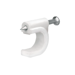 Bolsa de 100 Grapas Curvas para Cable, 8mm, Color Blanco, SW-CC08 - Image 2
