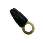 Terminal de Argolla de 3/8", Color Negro