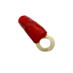 Terminal de Argolla de 3/8", Color Rojo