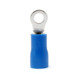 Terminal Eléctrica de Argolla, Color Azul para Cable 14-16AWG, RV2-4L