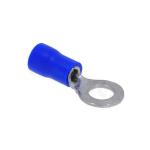 Terminal Eléctrica de Argolla, Color Azul para Cable 14-16AWG, RV2-5L - Image 2