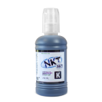 Tinta NKT Universal Negra, Compatible con Canon, Epson y HP, 250ml