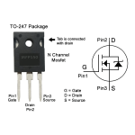 Transistor Mosfet IRFP150N, 100V 42A, TO-247 - Image 2