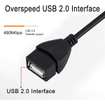 Adaptador OTG Micro USB Macho 2.0 a USB Hembra - Image 2