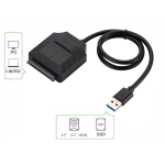 Cable Adaptador Sata a USB 3.0 de 5Gbps, para HDD y SSD de 2.5” y 3.5″ (No Incluye Fuente) - Image 4