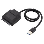 Cable Adaptador Sata a USB 3.0 de 5Gbps, para HDD y SSD de 2.5” y 3.5″ (No Incluye Fuente)