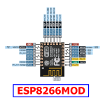 Módulo WiFi 2.4GHz ESP-12E, ESP8266MOD - Image 3
