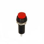 Switch Push Button On-Off, Negro/Rojo