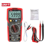 Multimetro Digital True-RMS Autorango, 6000 Cuentas, UNI-T UT89X