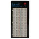 Protoboard de 1 Galleta de 1360 Puntos con Base + 2 Borners