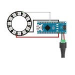 Anillo Neopixel 12 Bits, Led RGB 5050, WS2812 - Image 2