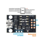 Módulo para Programar Microcontrolador Attiny13A, Attiny25, Attiny45 y Attiny85 - Image 3