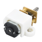 Mini Motorreductor Metálico N20, 12VDC, 3000RPM + Base de Plástico - Image 2
