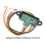 Sensor Infrarrojo Sharp de 10-80 CM, GP2Y0A21YK0F - Image 4