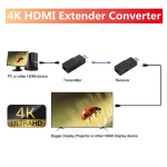 Par de Extensores Compatibles con HDMI 1080P, Hasta 60 Metros para Cable Ethernet CAT5e y CAT6 - Image 2
