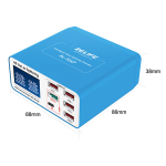 Cargador Inteligente con pantalla Digital y 6 Puertos USB, Sunshine RL-304P - Image 2