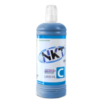 Tinta NKT Universal Cyan, Compatible con Canon, Epson y HP, 1000ml