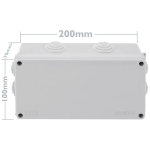 Caja de Registro para Exteriores 20X10X7 CM, Ip65 - Image 4