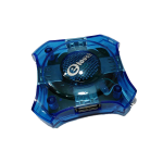 Hub USB 2.0, 4 Puertos, Tipo Octagono, Color Azul