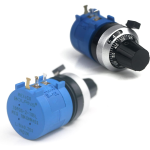 Potenciómetro de Precisión + Perilla, 100K, 3590S-2-104L