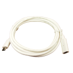 Extensión USB Tipo C de 1 Metro, Color Blanco