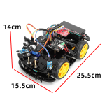 Kit de Iniciación de Carro 4WD para Armar (Sin Código, Ni APP), ZYC0043 - Image 12