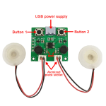 Módulo de Atomización de Doble Pulverización USB Tipo C + Humidificadores Ultrasónicos de 20mm, AK-204 - Image 5