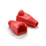 Bota protectora para Conector RJ45, Color Rojo