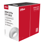 Bobina de Cable de Red para Interiores CAT5E de 8 Hilos, 100% Cobre, 305 mts, DAHUA DH-PFM920I-5EUN