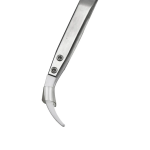 Pinza Antiestática de Mango Recto y Punta de Cerámica Curva - Image 2