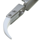Pinza Antiestática de Mango Cruzado y Punta de Cerámica Curva - Image 2