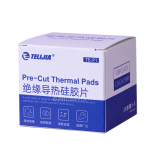 Paquete de 100 Almohadillas/Thermal Pad de Silicona para Disipar Calor de CPU y GPU, 1.2CMX1.2CMX1.5MM - Image 2