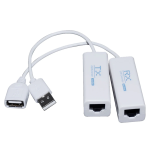 Par de Extensores USB a RJ45 Hembra, Receptor y Emisor de Hasta 200 Metros para Cable Ethernet CAT5E y CAT6 - Image 2