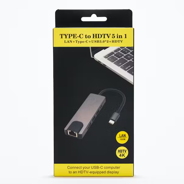 Adaptador USB 3.1 Tipo C a HDMI – ELECTRÓNICA GUATEMALA OXDEA