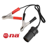 Alimentador para Cigarrera de Automóvil a Lagartos, 12V, NB-480