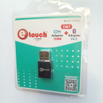 Adaptador 2 en 1, Inalámbrico Nano 150Mbps + Bluetooth V.4.0